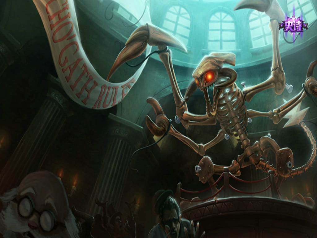 lol虚空恐惧科加斯动漫游戏电脑壁纸