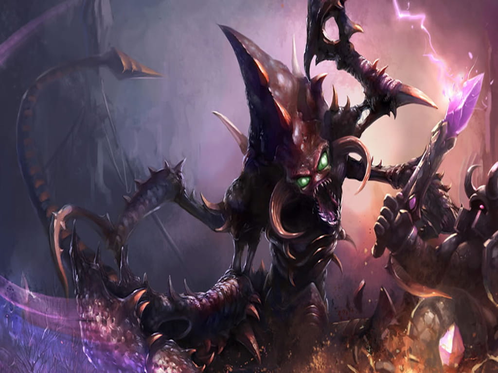 lol虚空恐惧科加斯动漫游戏电脑壁纸