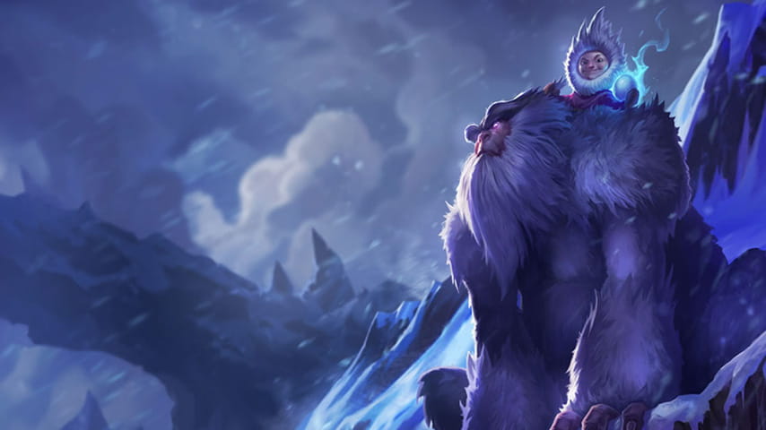 lol雪人骑士努努动漫游戏壁纸