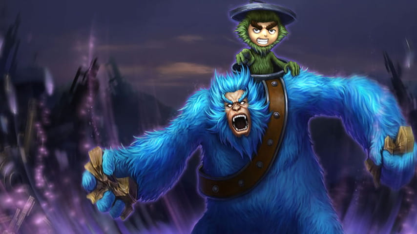 lol雪人骑士努努动漫游戏壁纸