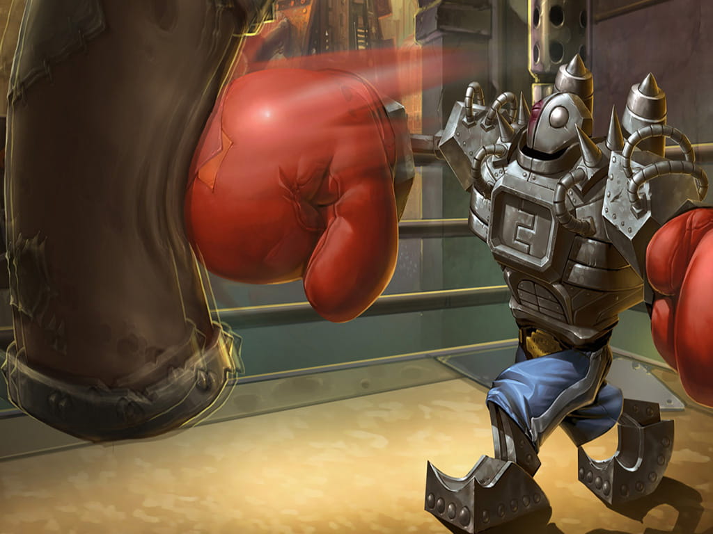 lol蒸汽机器人布里茨动漫游戏壁纸