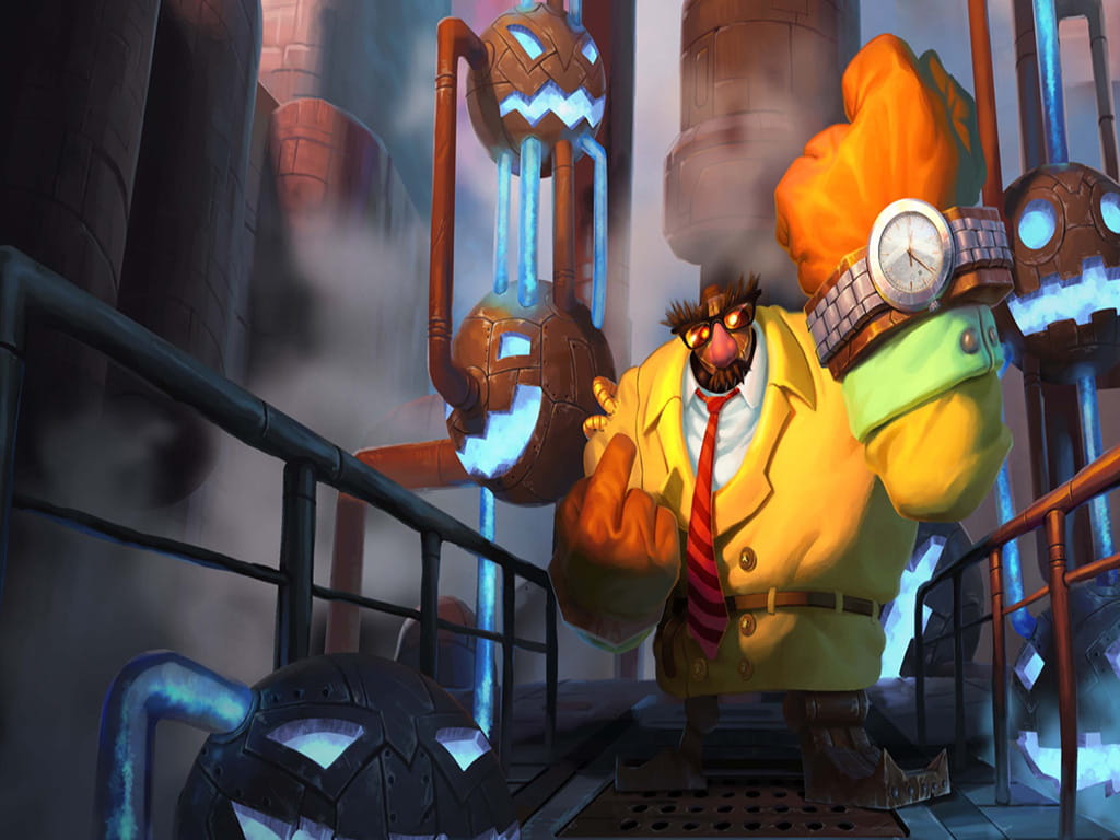 lol蒸汽机器人布里茨动漫游戏壁纸