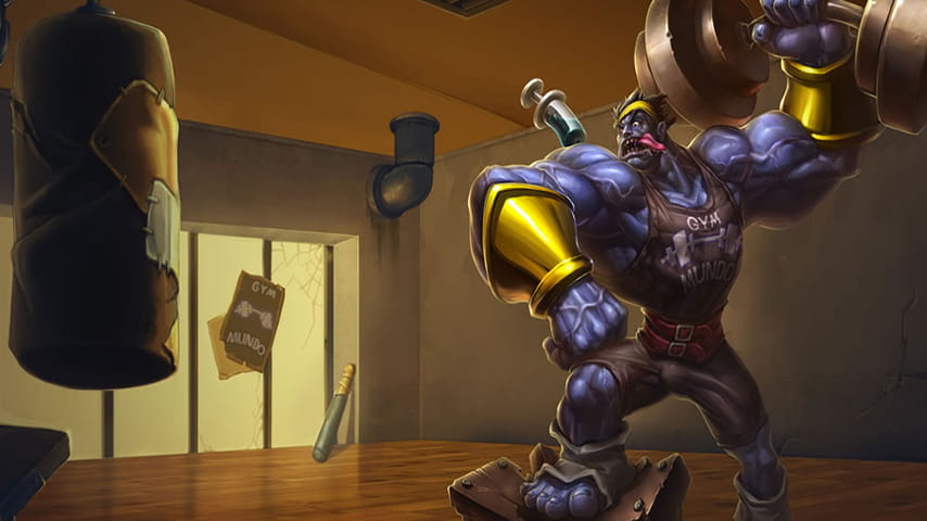 lol祖安狂人蒙多医生动漫游戏电脑壁纸