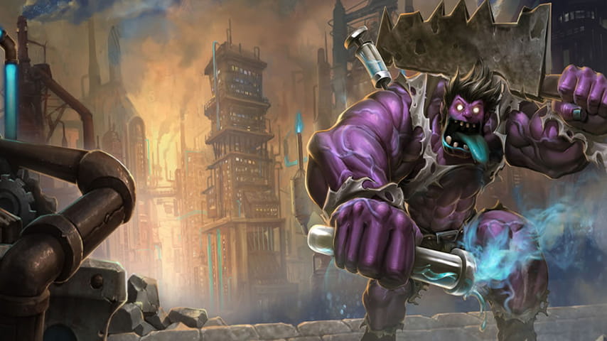 lol祖安狂人蒙多医生动漫游戏电脑壁纸