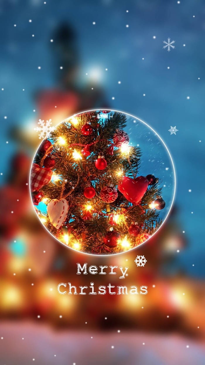 圣诞主题系列手机壁纸 为这个圣诞准备着