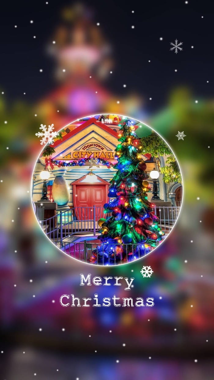 圣诞主题系列手机壁纸 为这个圣诞准备着