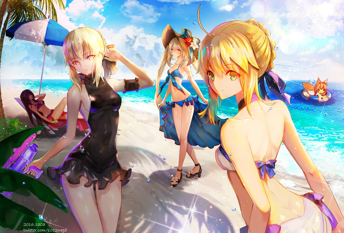 Fate/FateGo系列人物 高清桌面壁纸下载(1)