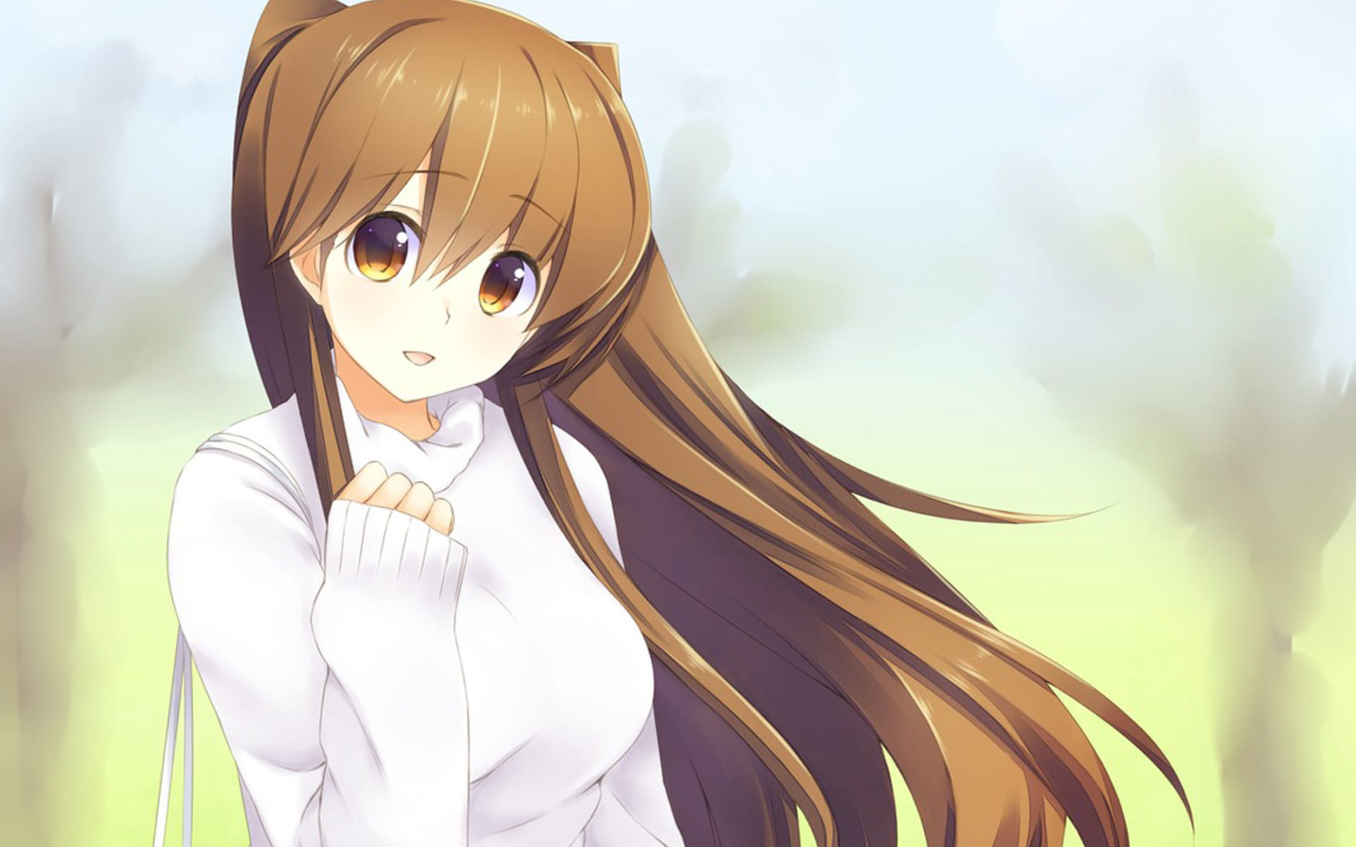 传达得到的感情《白色相簿2》电脑壁纸下载