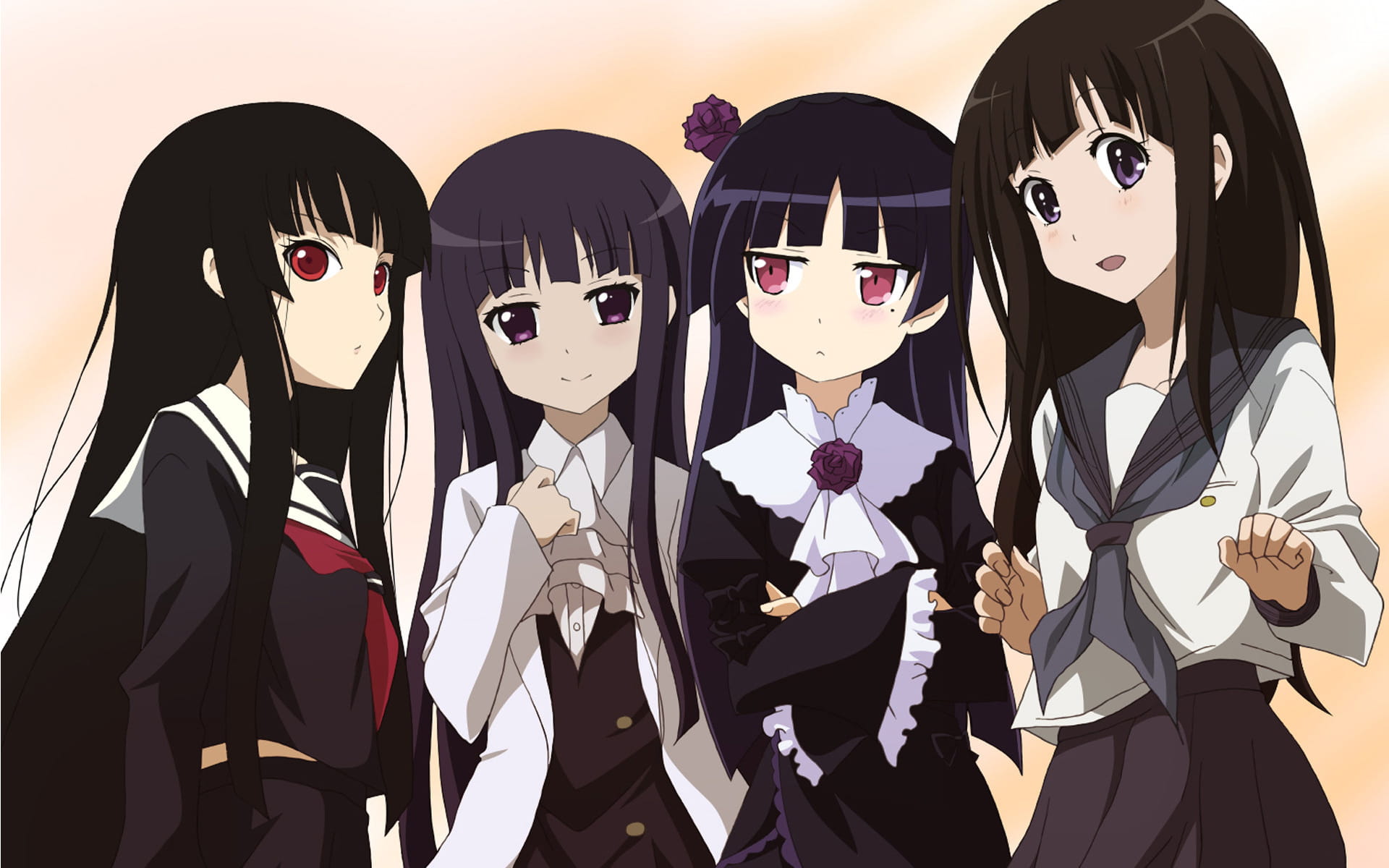 动画《冰菓》折千CP 高清壁纸下载