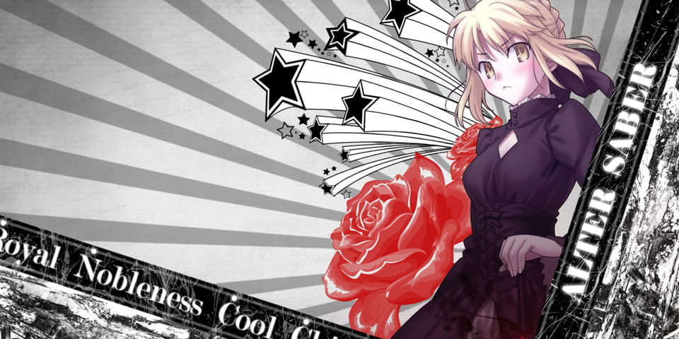 Fate aber 高清动漫电脑壁纸