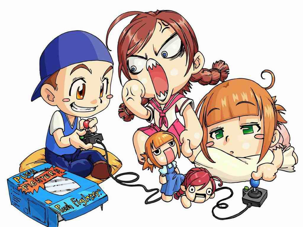 PP球卡通高清动漫壁纸