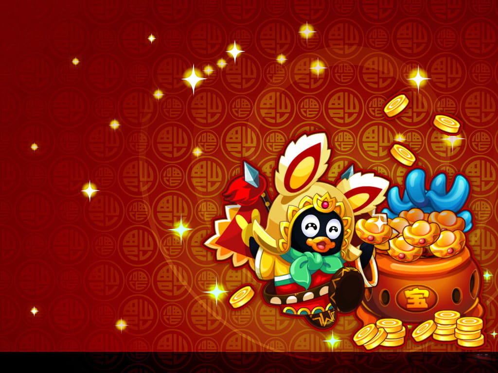 QQ宠物企鹅动漫高清游戏壁纸