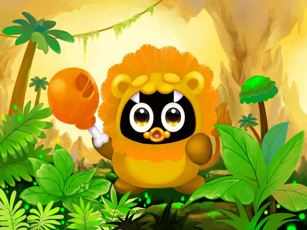 QQ宠物企鹅动漫高清游戏壁纸