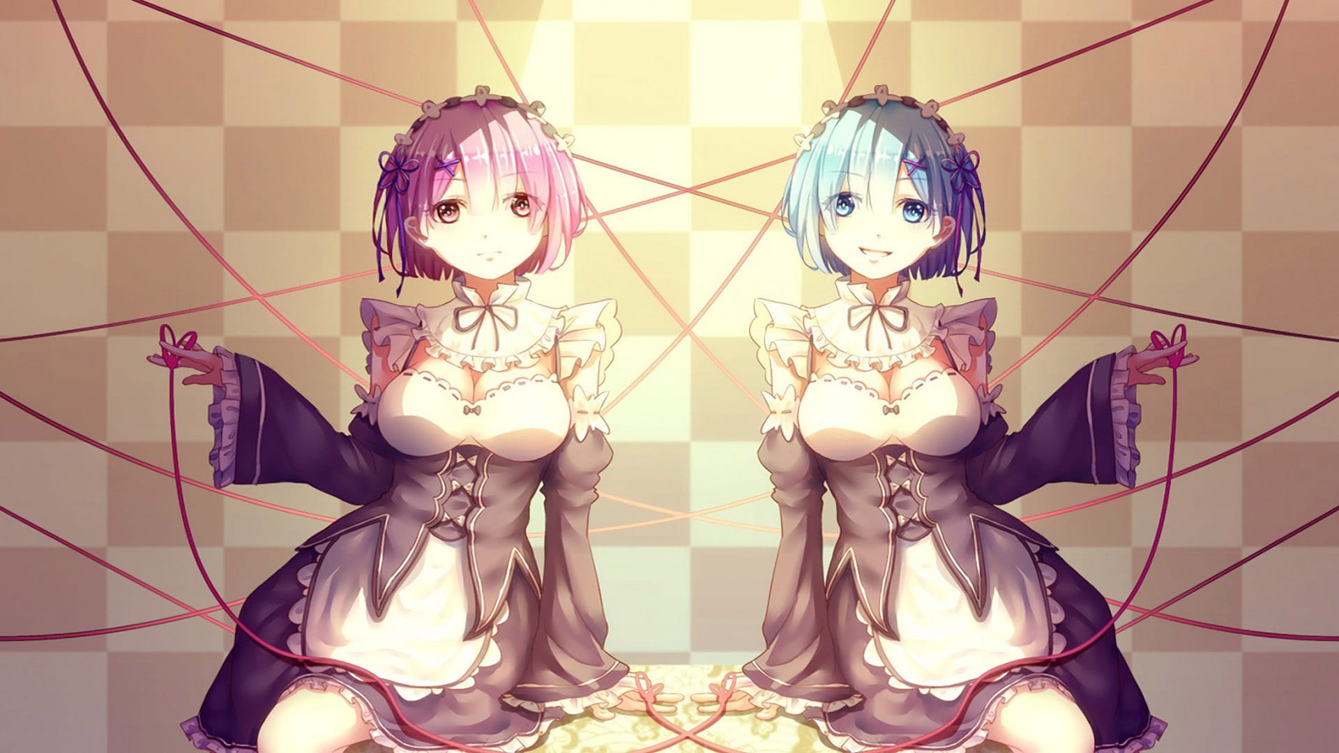 从零开始的异世界 蕾姆拉姆双子电脑壁纸(1)