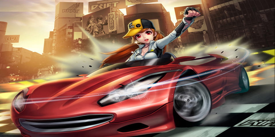 QQ飞车动漫卡通游戏电脑壁纸下载