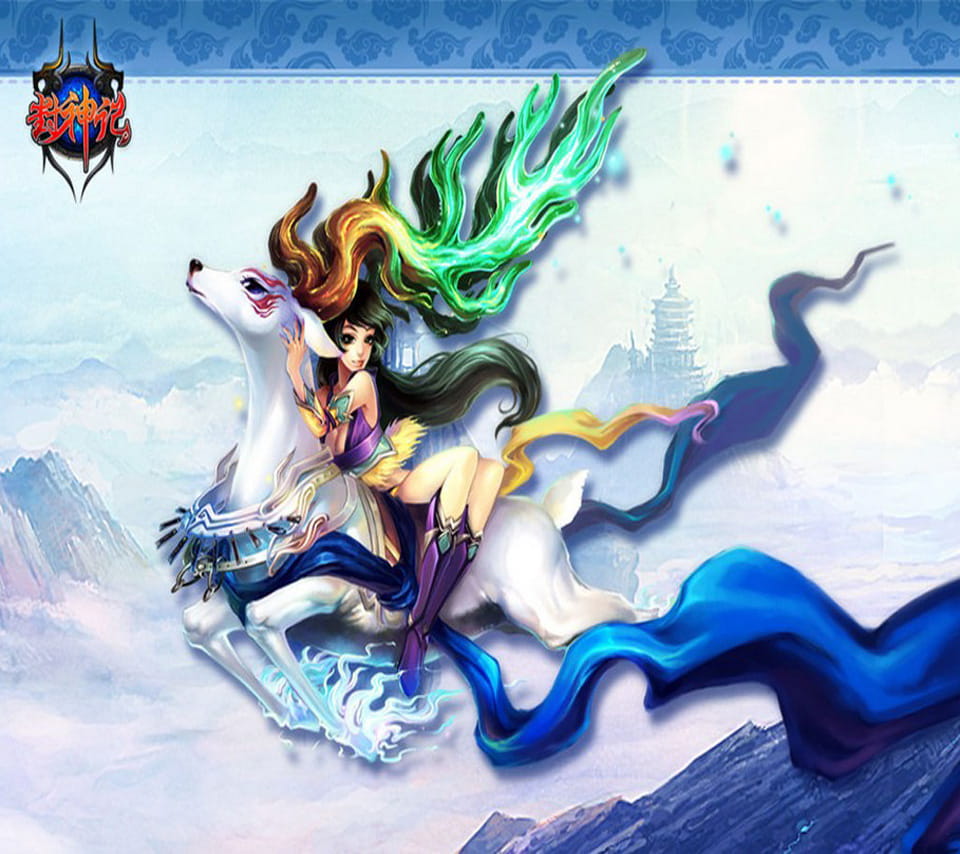 qq封神记动漫游戏电脑壁纸