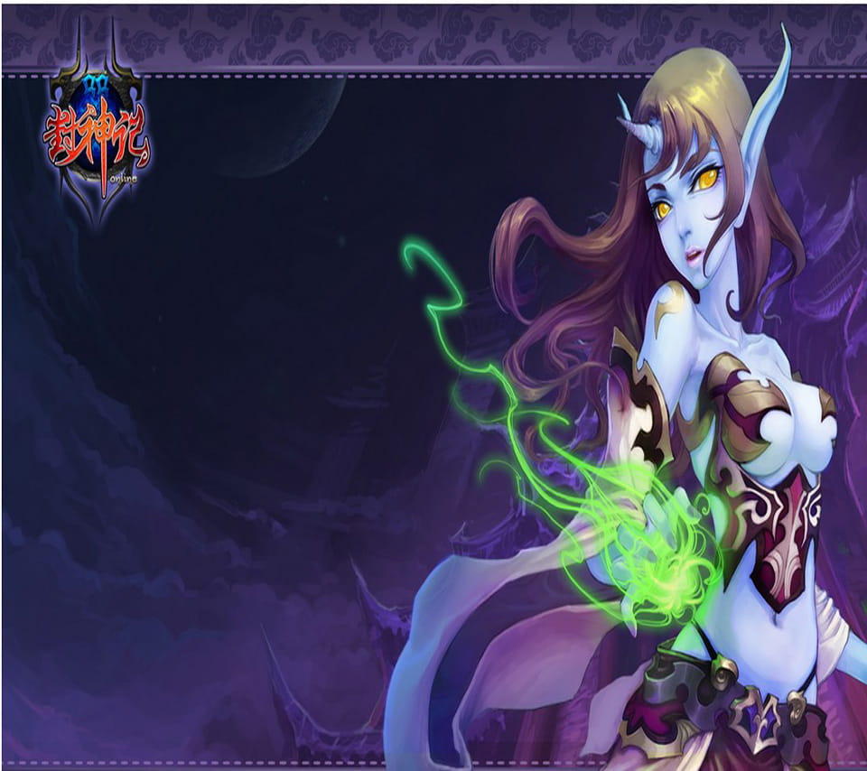 qq封神记动漫游戏电脑壁纸