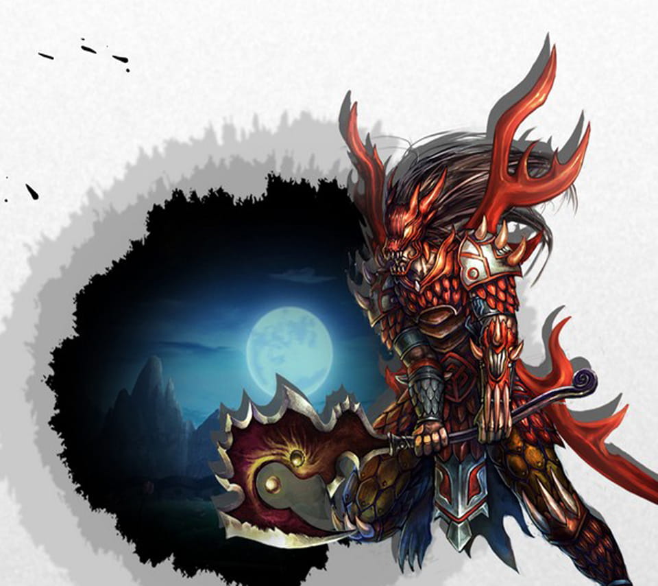 QQ华夏高清动漫游戏电脑壁纸