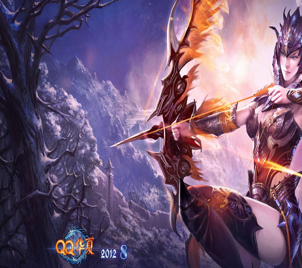 QQ华夏高清动漫游戏电脑壁纸