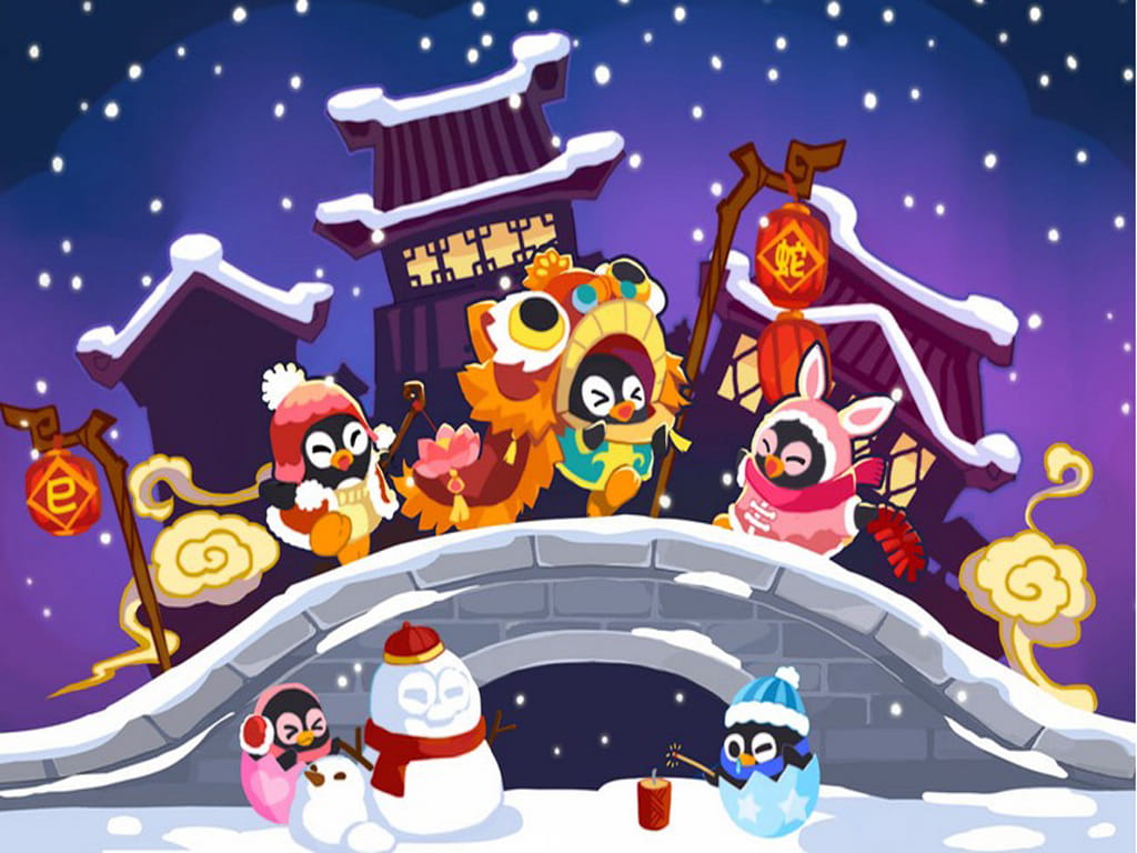 QQ企鹅游戏动漫壁纸