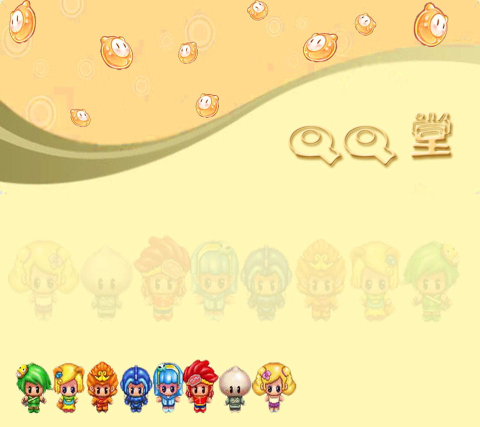 QQ三国可爱动漫游戏电脑壁纸