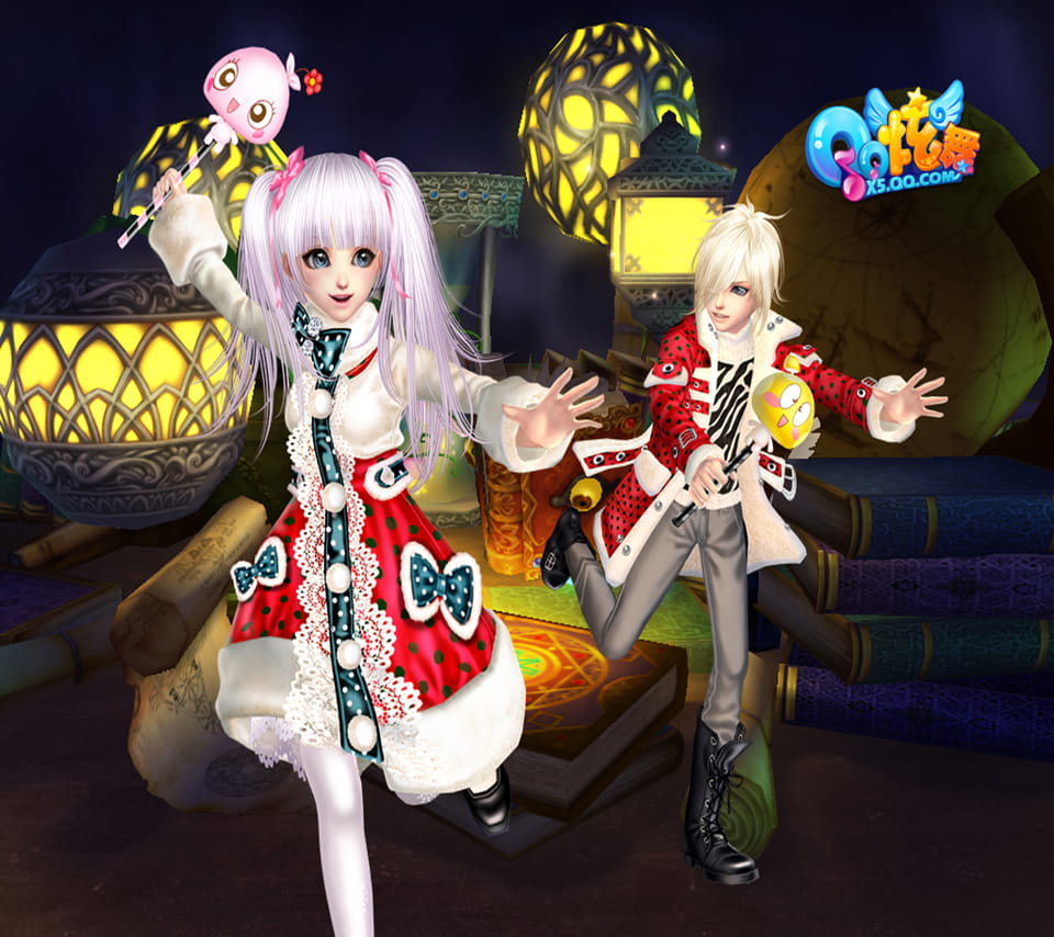 QQ炫舞动漫游戏电脑壁纸