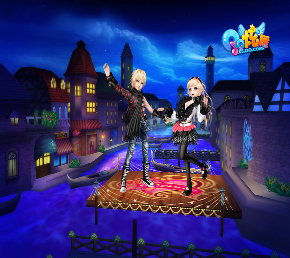 QQ炫舞动漫游戏电脑壁纸