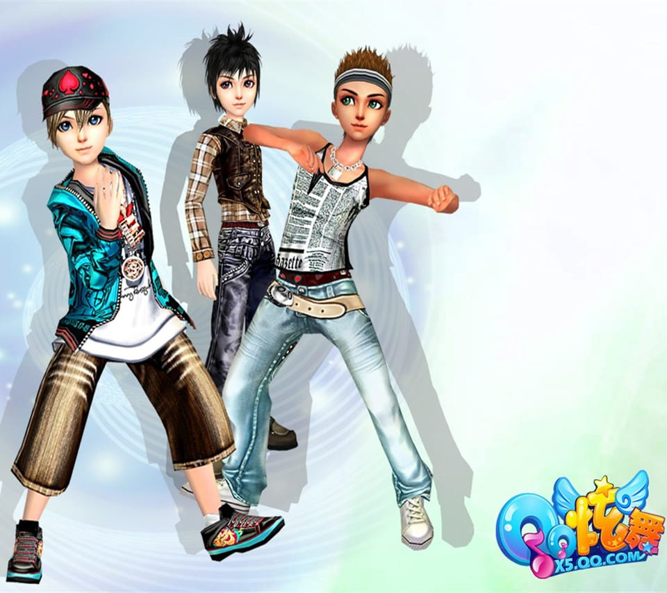 QQ炫舞动漫游戏电脑壁纸