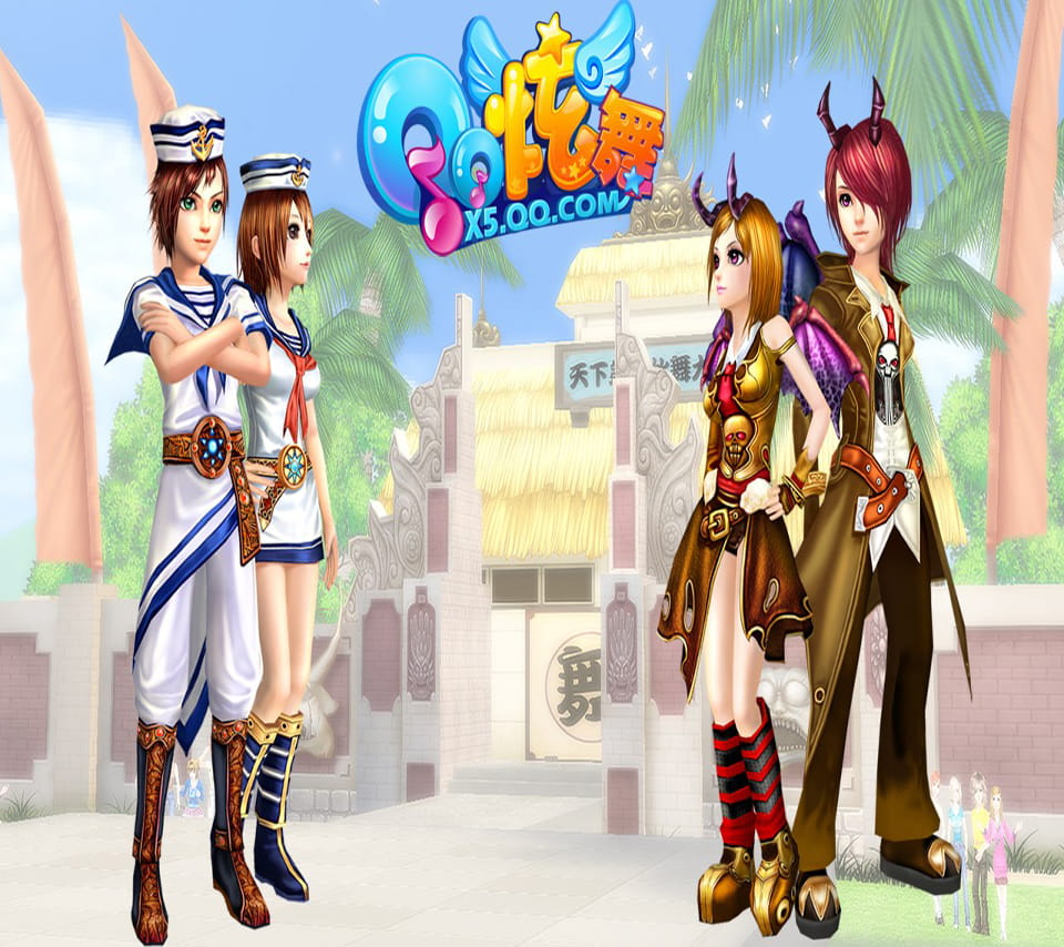 QQ炫舞动漫游戏电脑壁纸