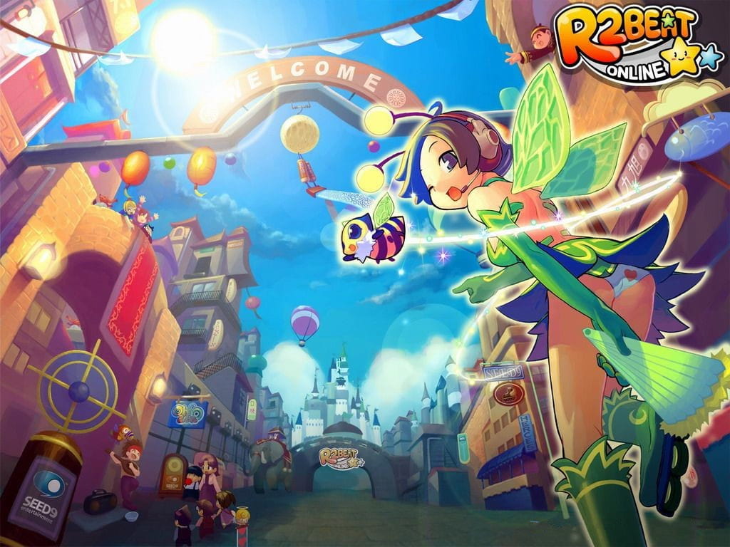 QQ音速动漫游戏高清壁纸