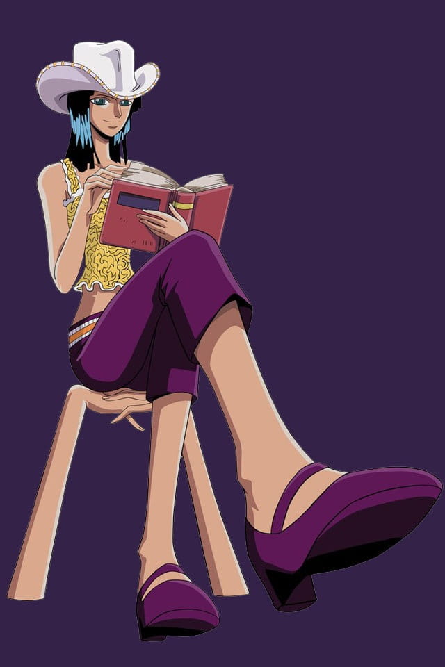 海贼王妮可罗宾 手机壁纸图集