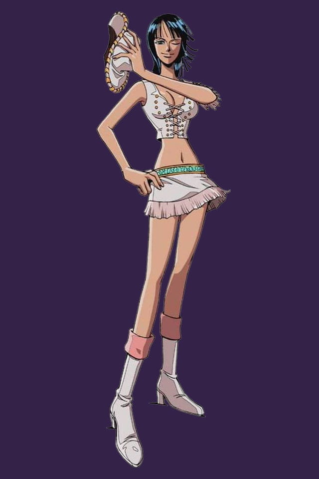 海贼王妮可罗宾 手机壁纸图集