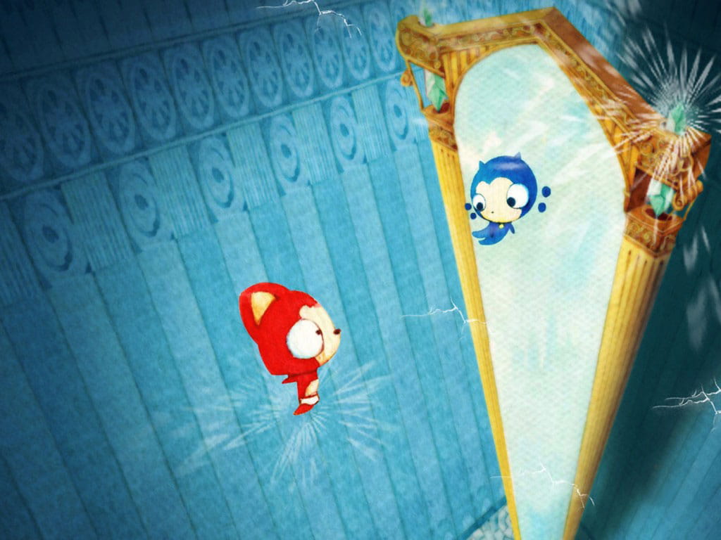 阿狸和桃子的幸福生活高清唯美壁纸