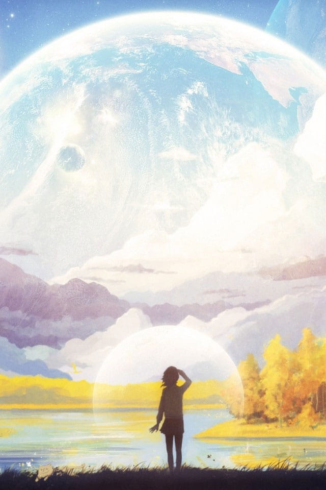 爱心是冬日里的一片阳光壁纸