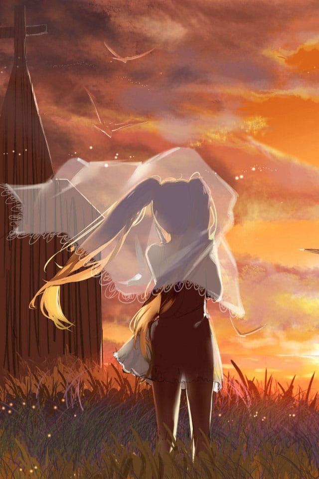 爱心是冬日里的一片阳光壁纸