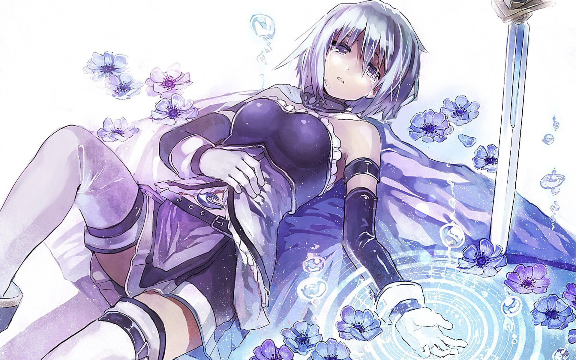 魔法少女美树沙耶香小圆动漫电脑壁纸