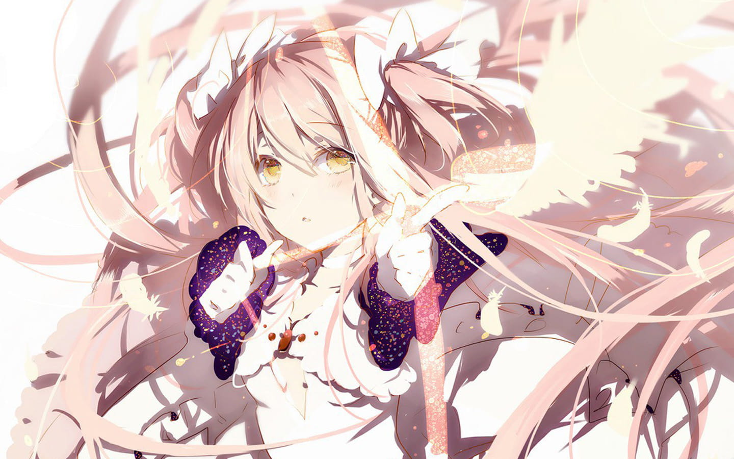 魔法少女小圆圆神鹿目圆香动漫桌面壁纸