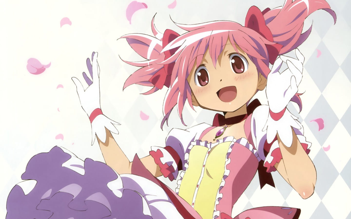 魔法少女小圆圆神鹿目圆香动漫桌面壁纸