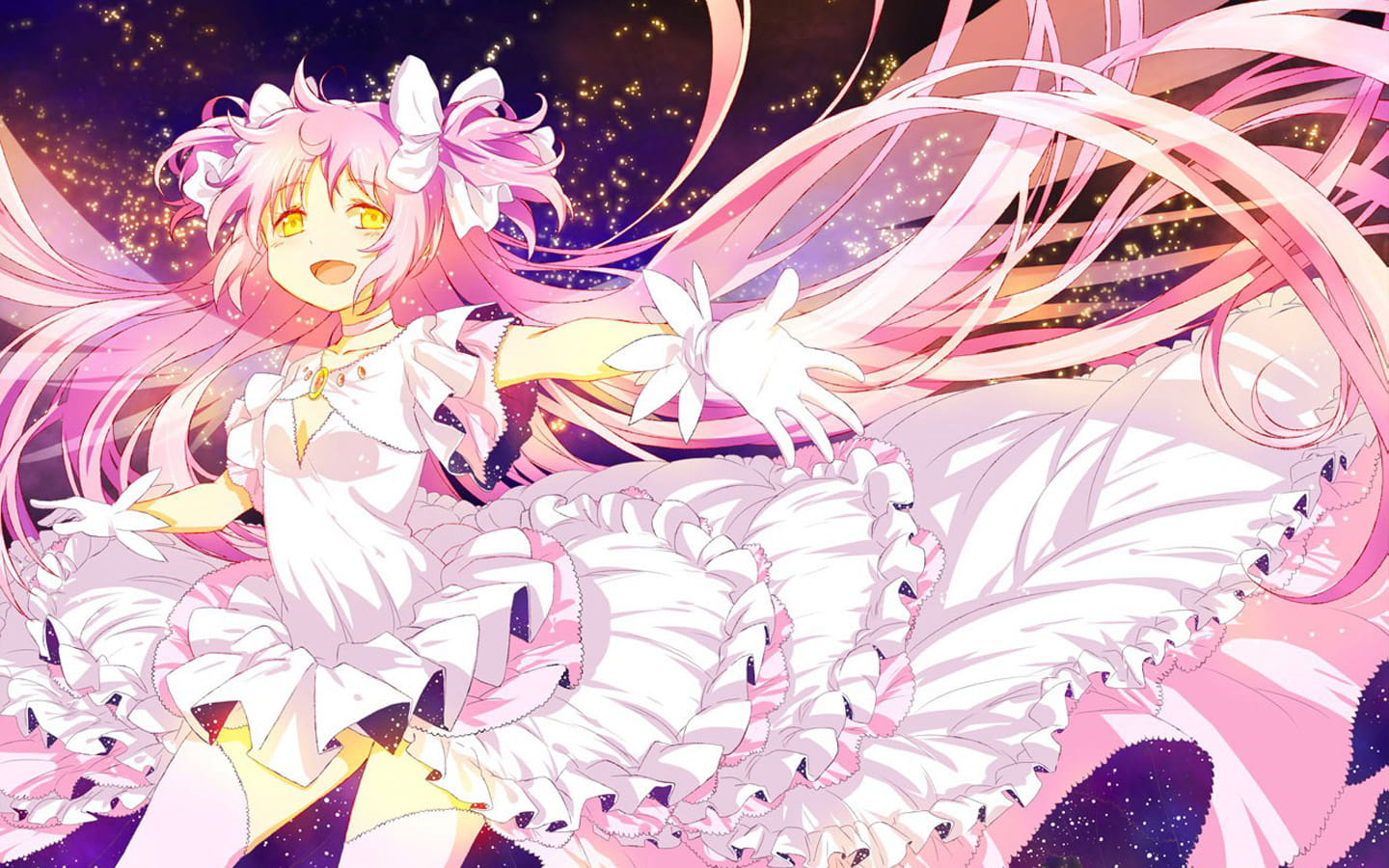 魔法少女小圆圆神鹿目圆香动漫桌面壁纸