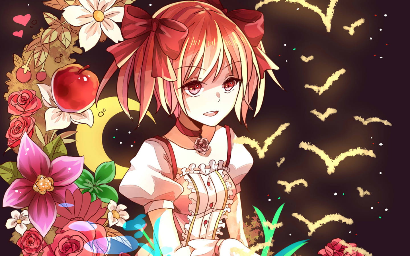 魔法少女小圆圆神鹿目圆香动漫桌面壁纸