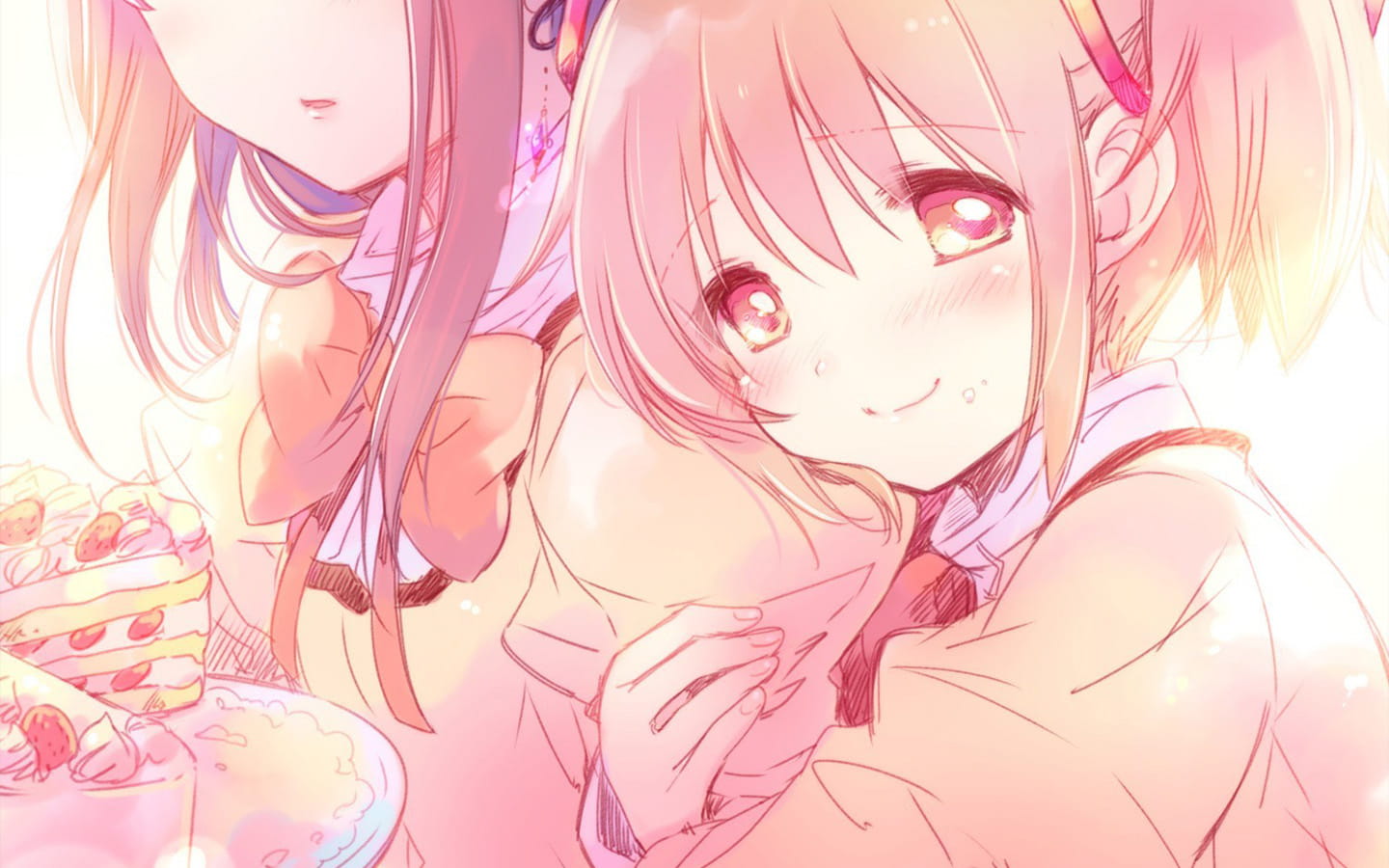 魔法少女小圆圆神鹿目圆香图动漫桌面壁纸第二辑