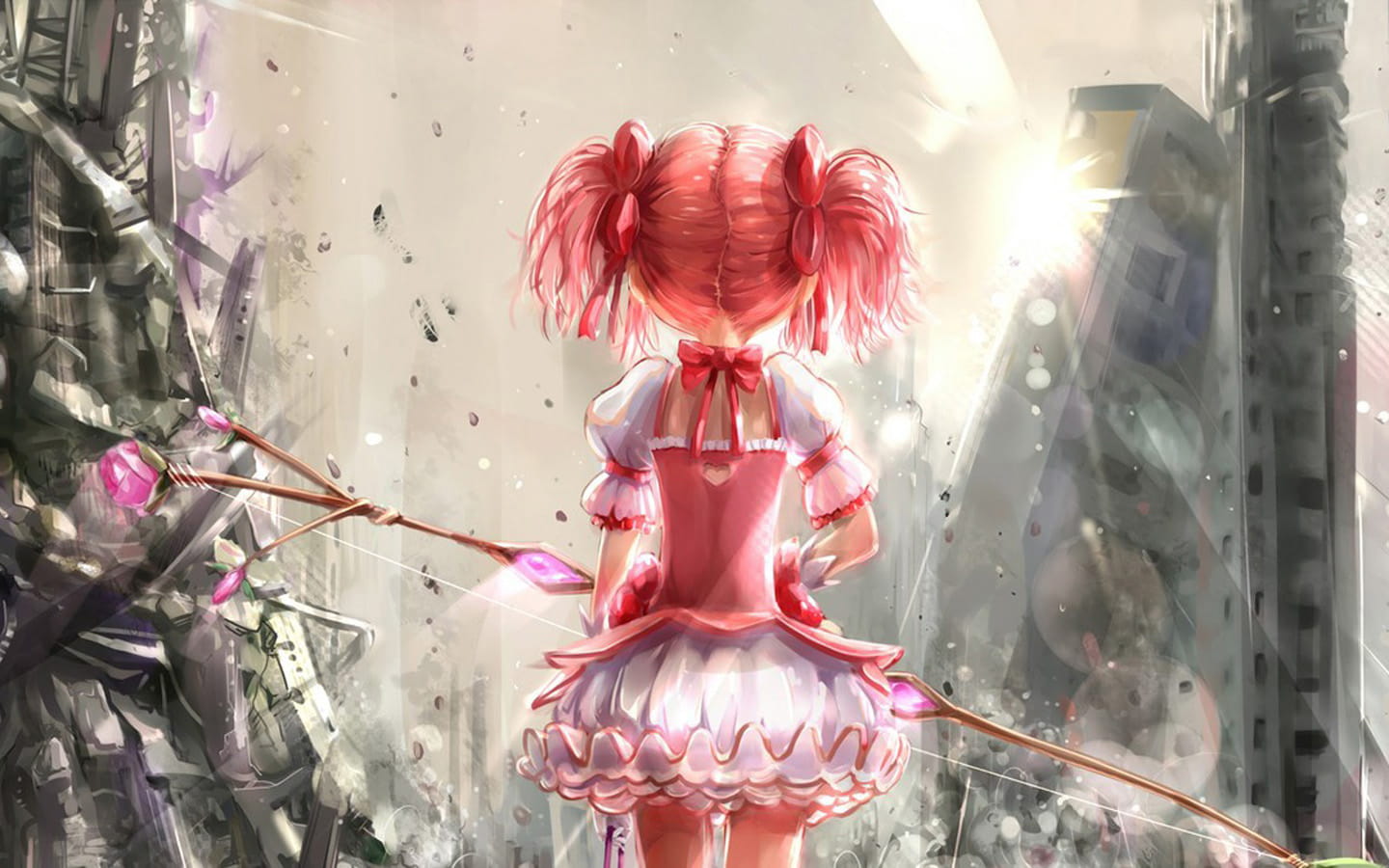 魔法少女小圆圆神鹿目圆香图动漫桌面壁纸第二辑