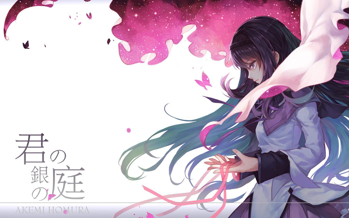 魔法少女小圆晓美焰动漫桌面壁纸