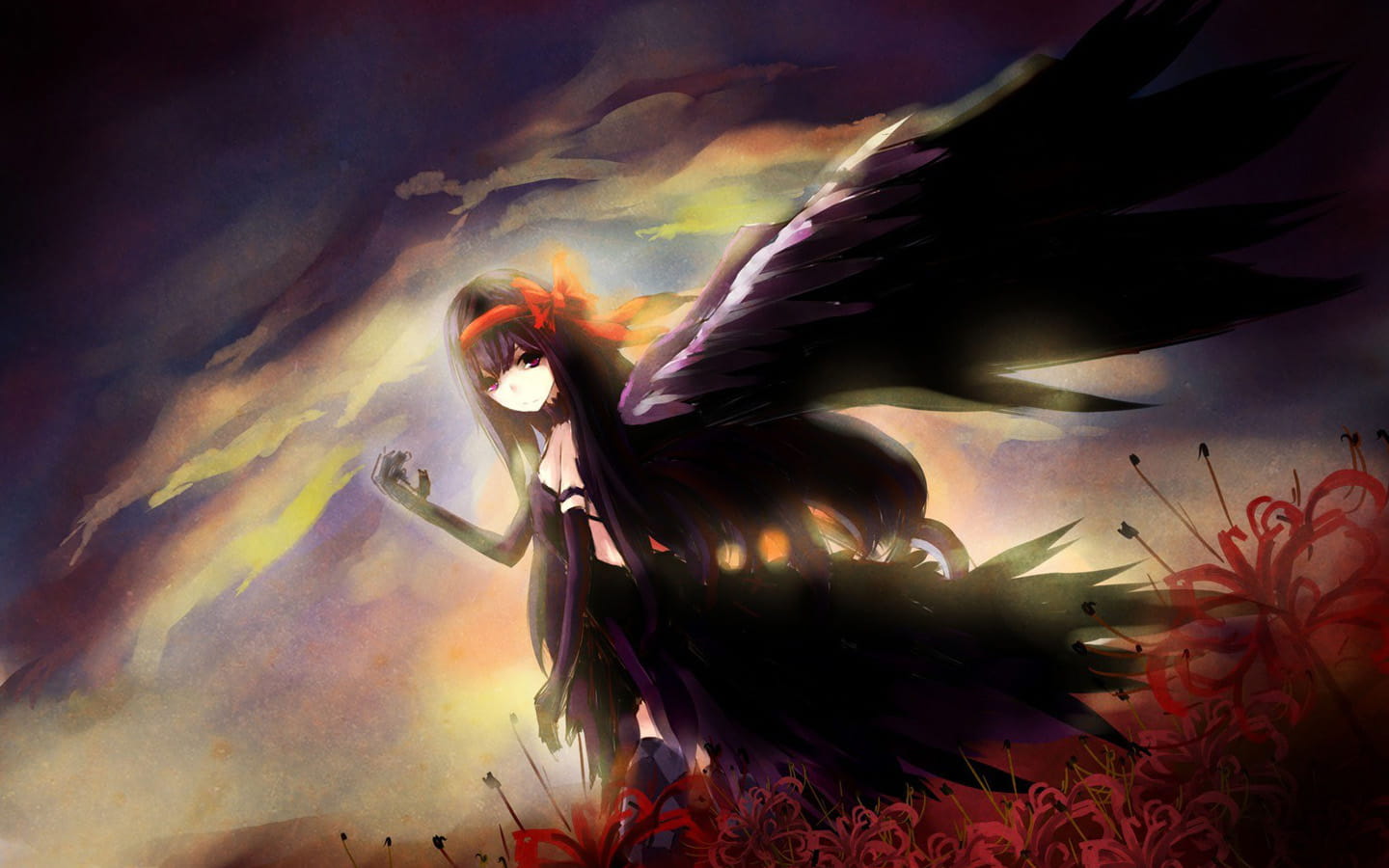 魔法少女小圆晓美焰动漫桌面壁纸