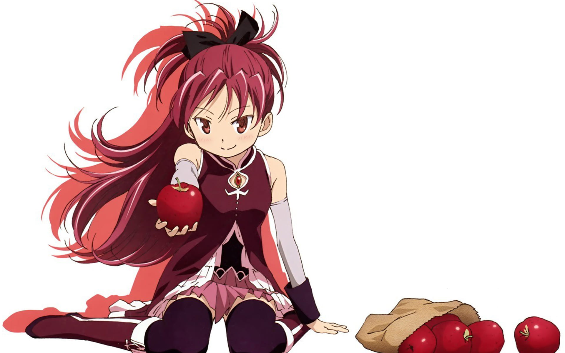 魔法少女小圆佐仓杏子动漫电脑壁纸 第一辑