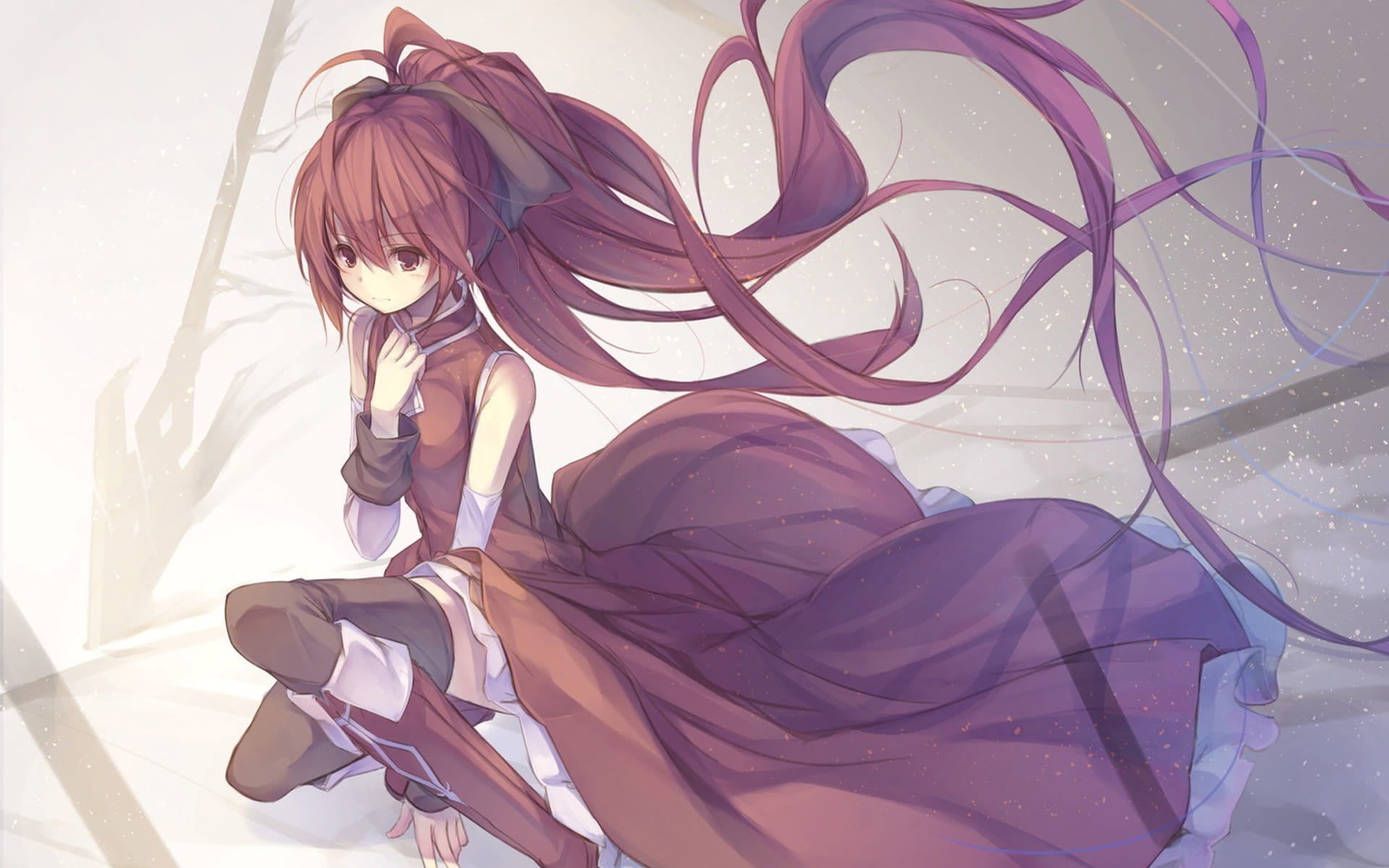 魔法少女小圆佐仓杏子动漫电脑壁纸 第一辑