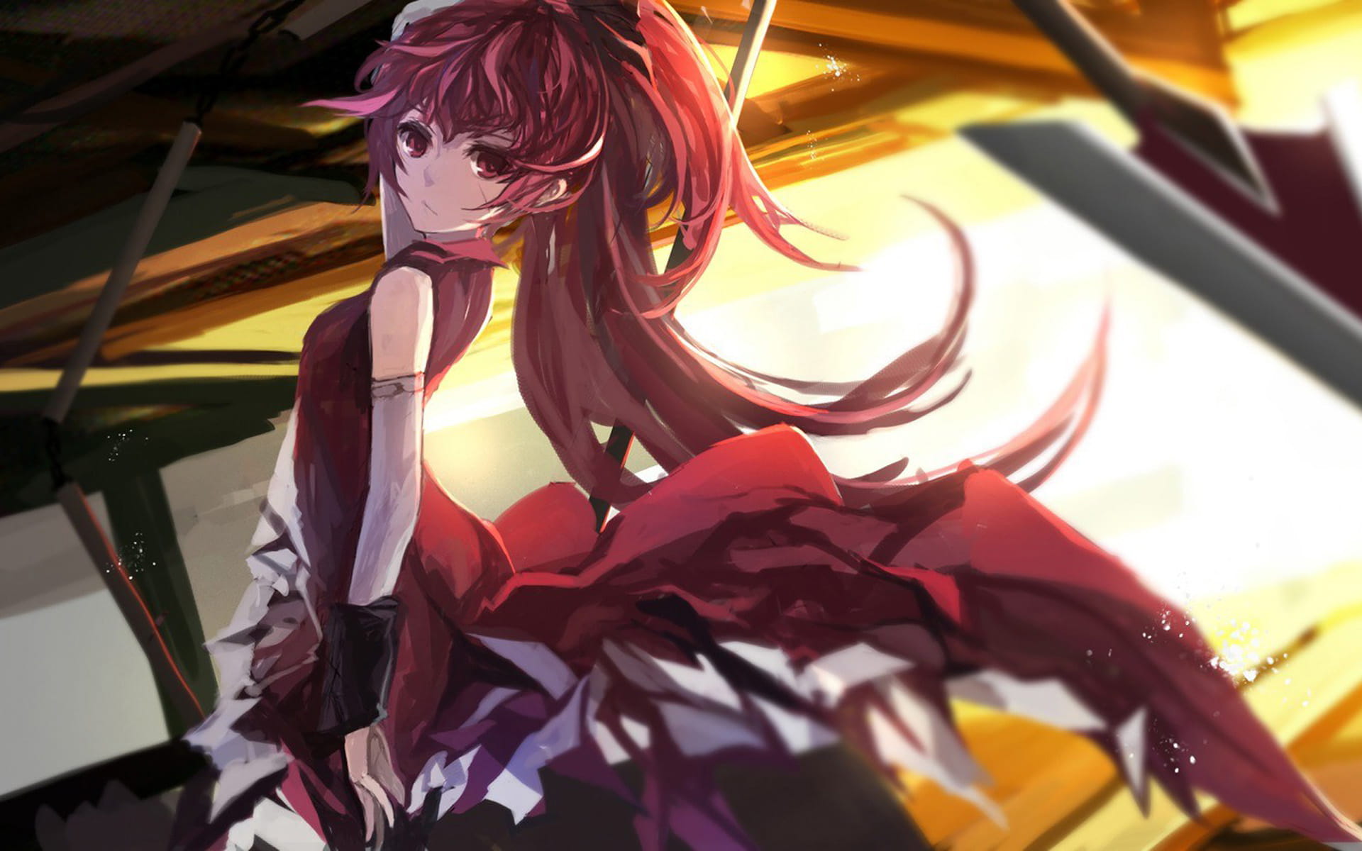 魔法少女小圆佐仓杏子动漫电脑壁纸 第一辑