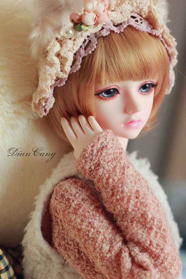 精致少女梦 BJD娃娃写真手机壁纸精选(1)