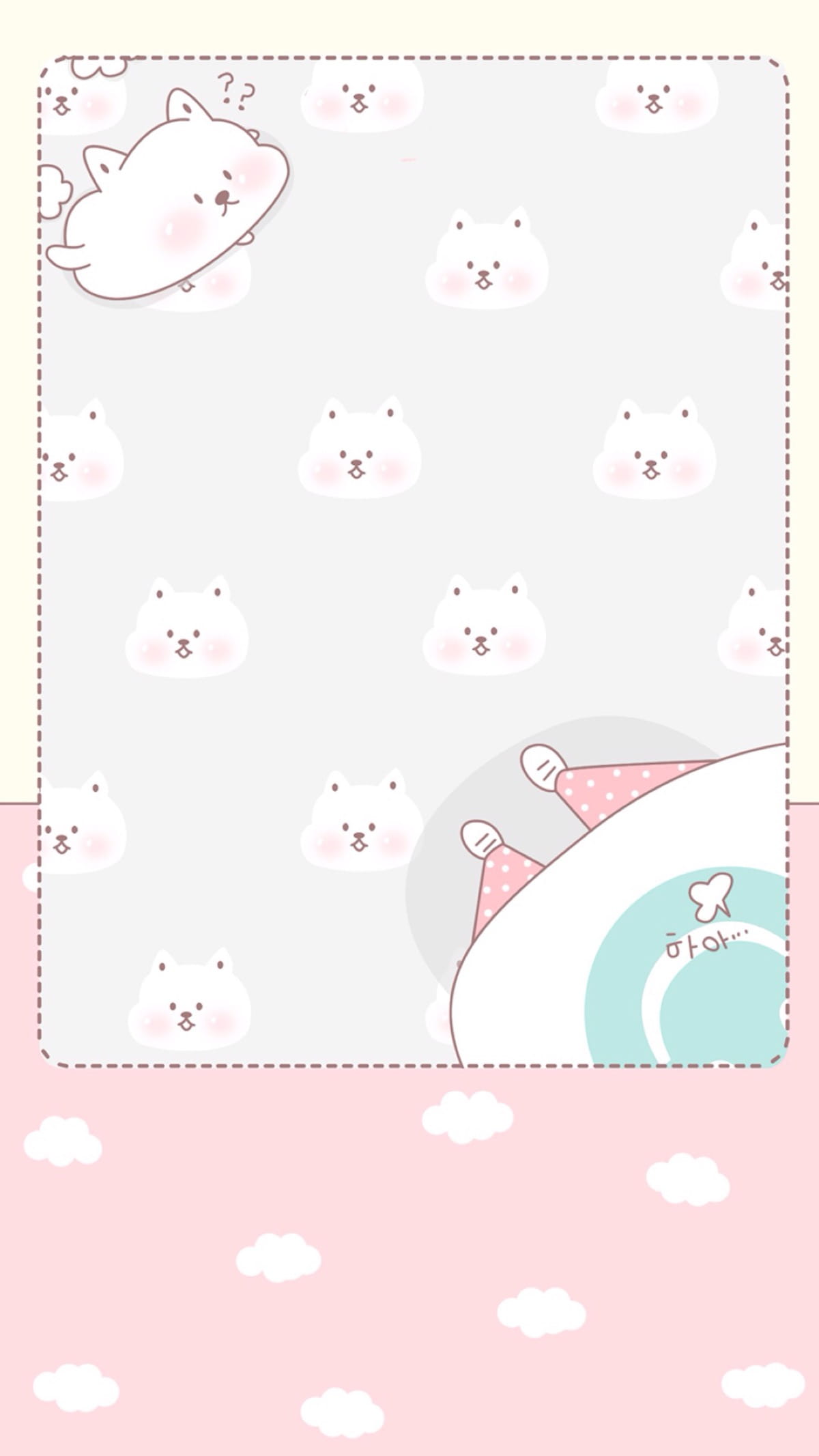 平铺系列 少女风手机壁纸集