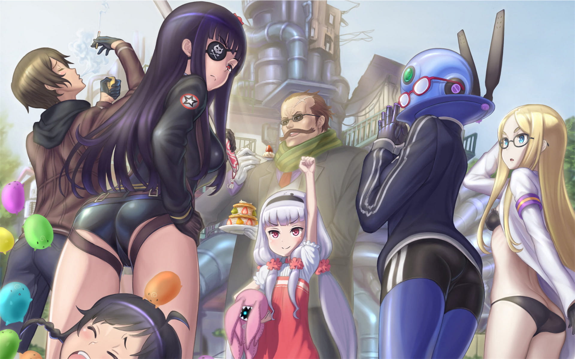 世界征服谋略之星动漫电脑桌面壁纸(五)